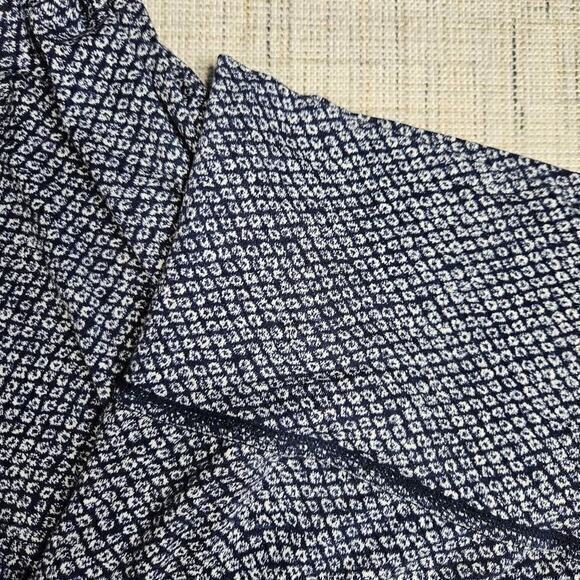 Max Studio Abstract Navy White Maxi‎ Skirt Size Medium - Picture 3 of 7